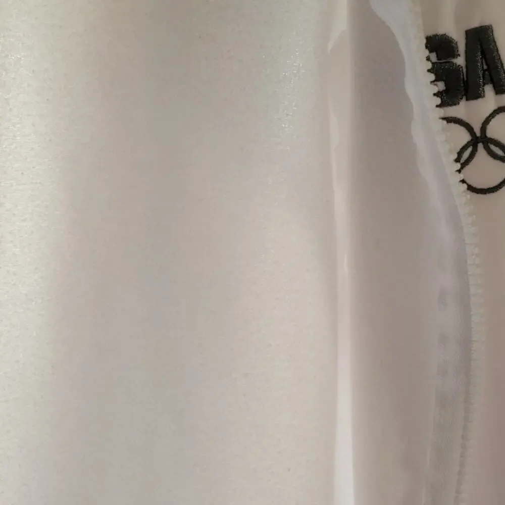 United States Olympic Committee White Gray Jacket L